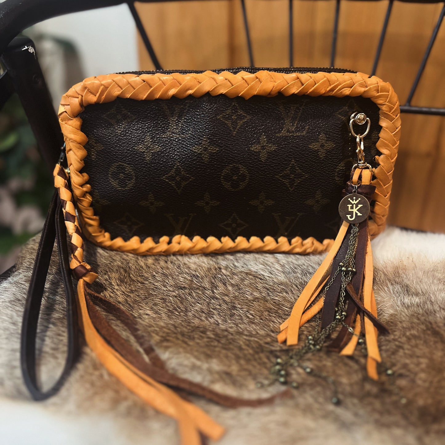 Vintage LV Wristlet