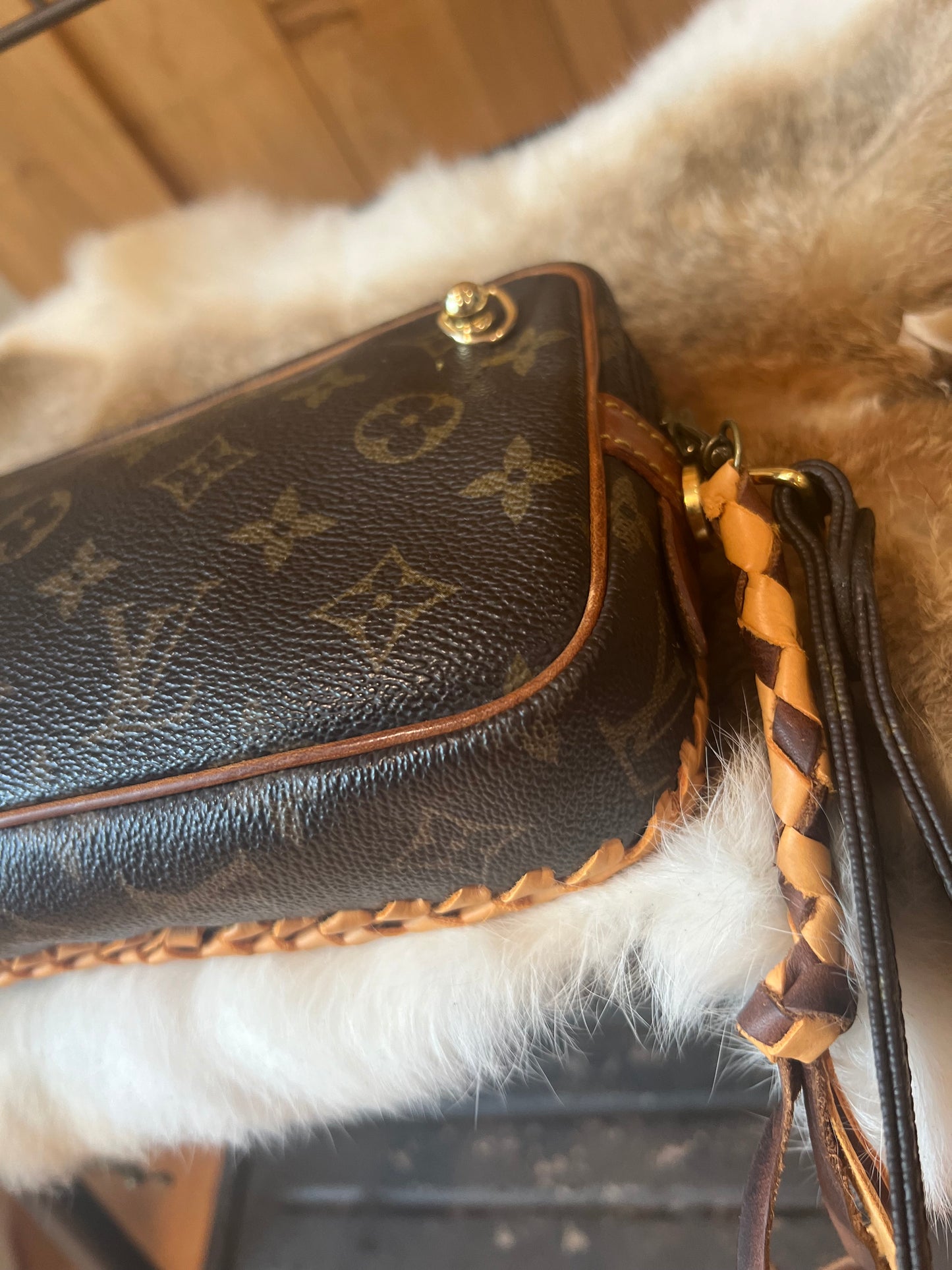 Vintage LV Wristlet