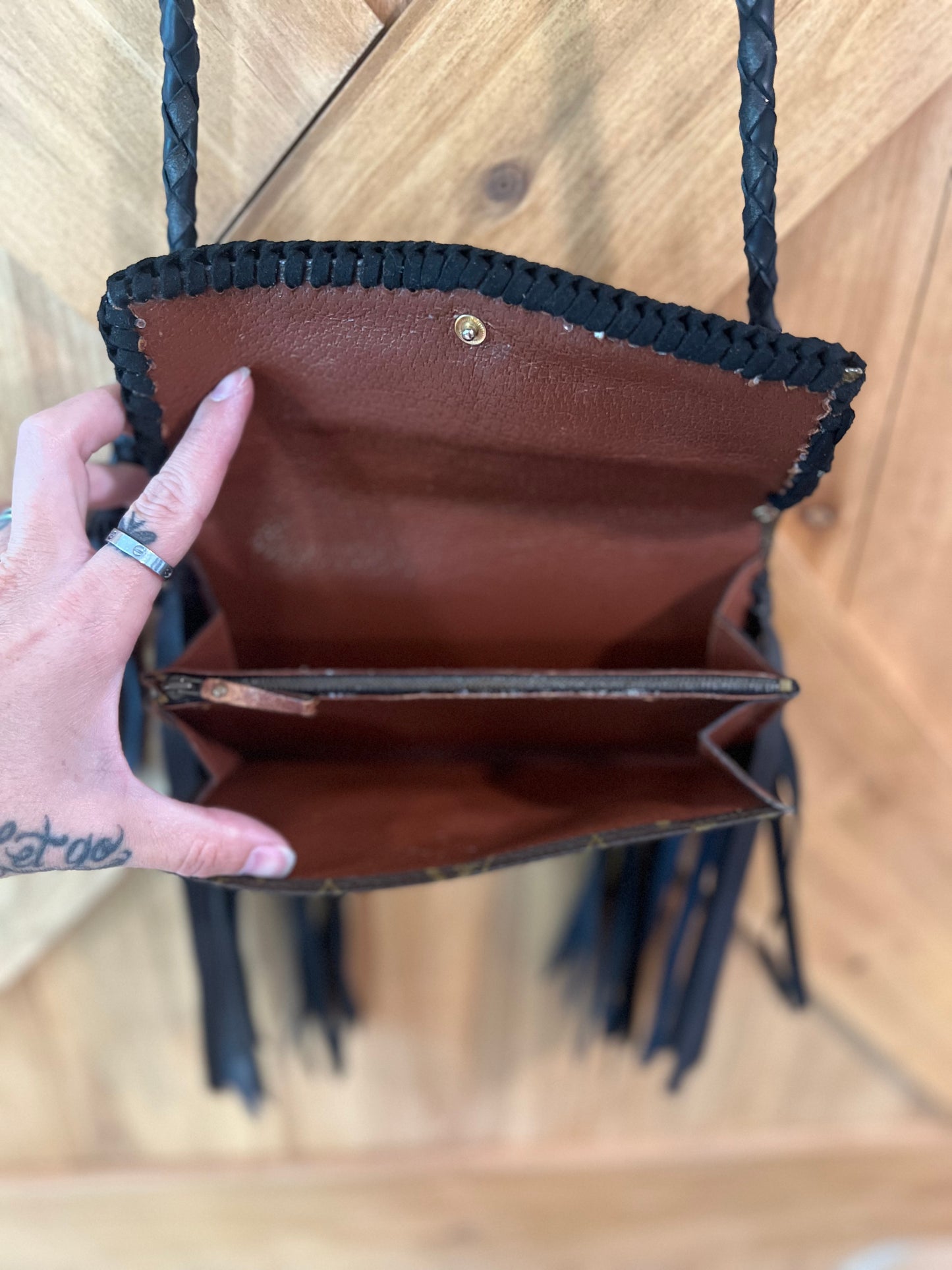 Vintage LV Wallet Crossbody