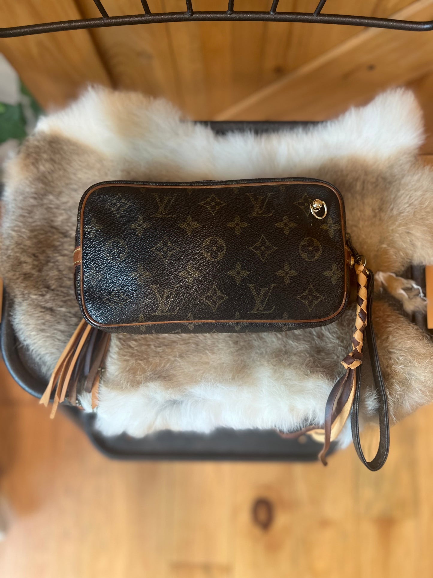 Vintage LV Wristlet