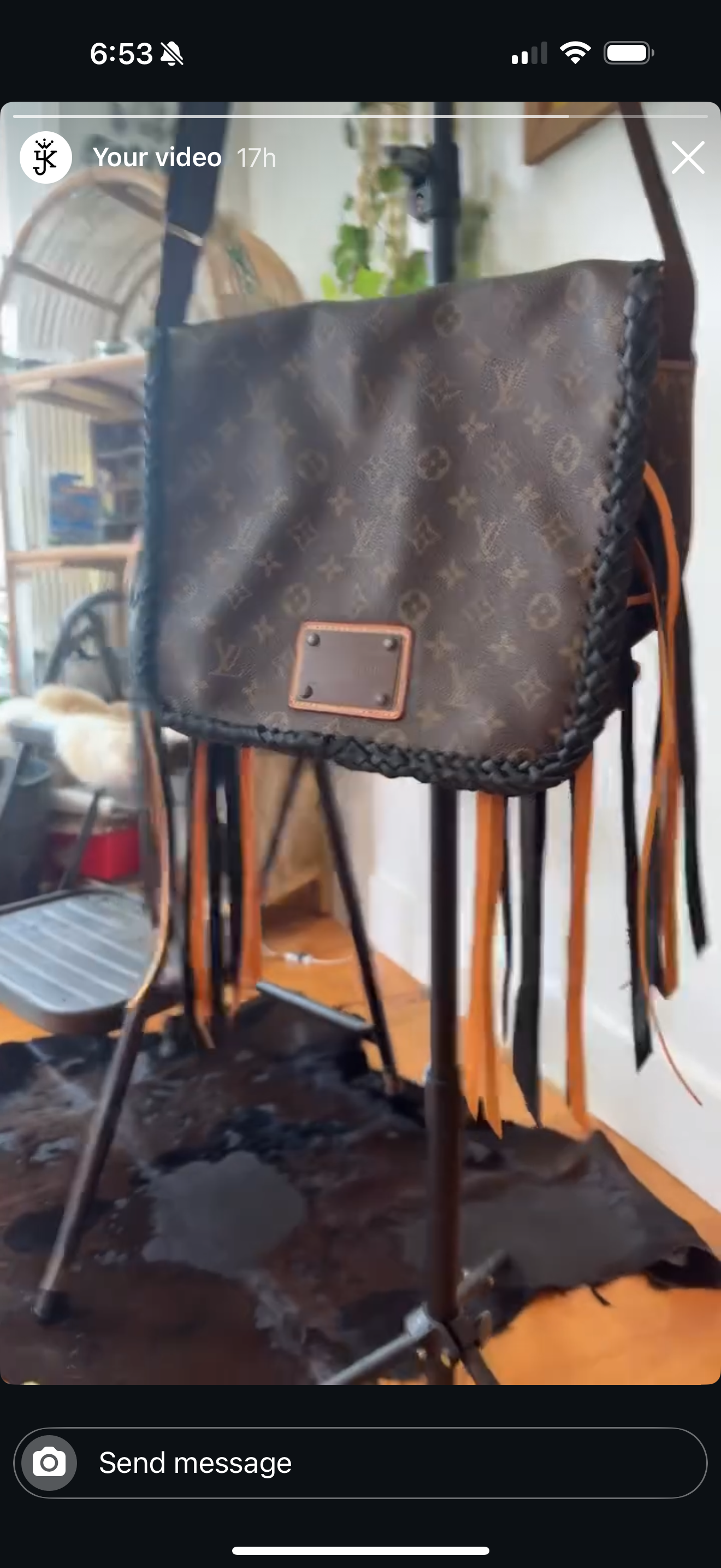 Julie- messenger bag revamp