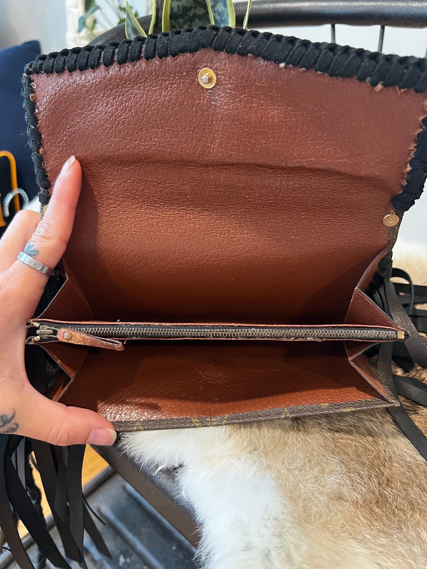 Vintage LV Wallet Crossbody
