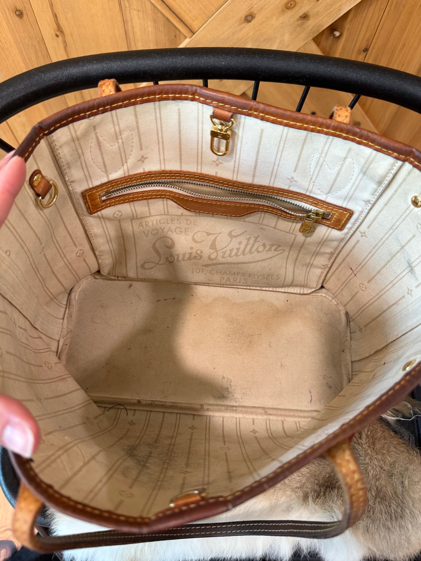 Damier Azur Neverfull PM