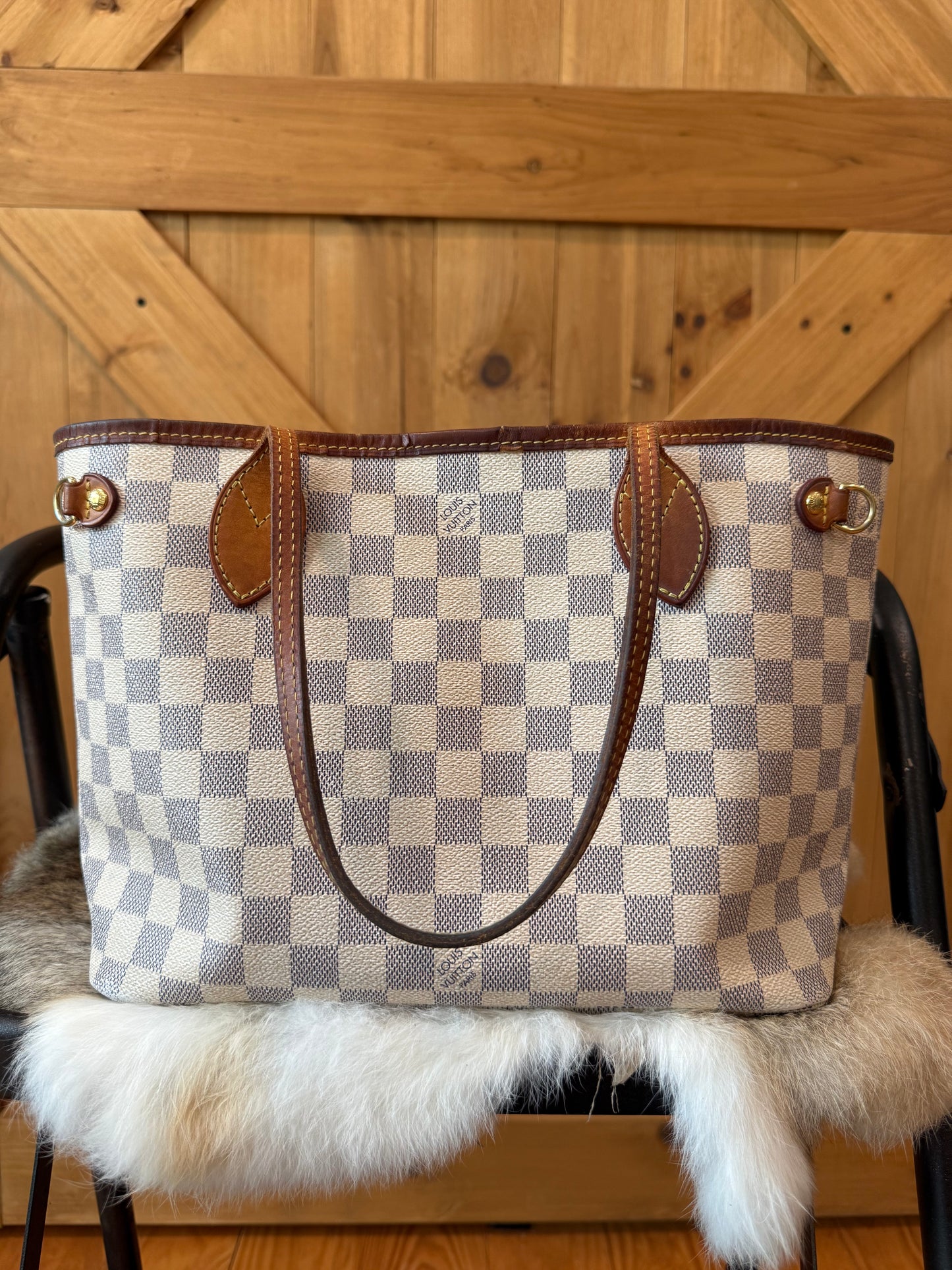 Damier Azur Neverfull PM