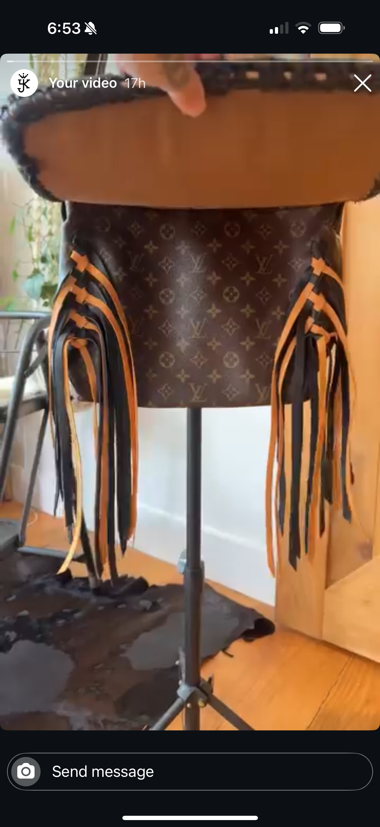 Julie- messenger bag revamp