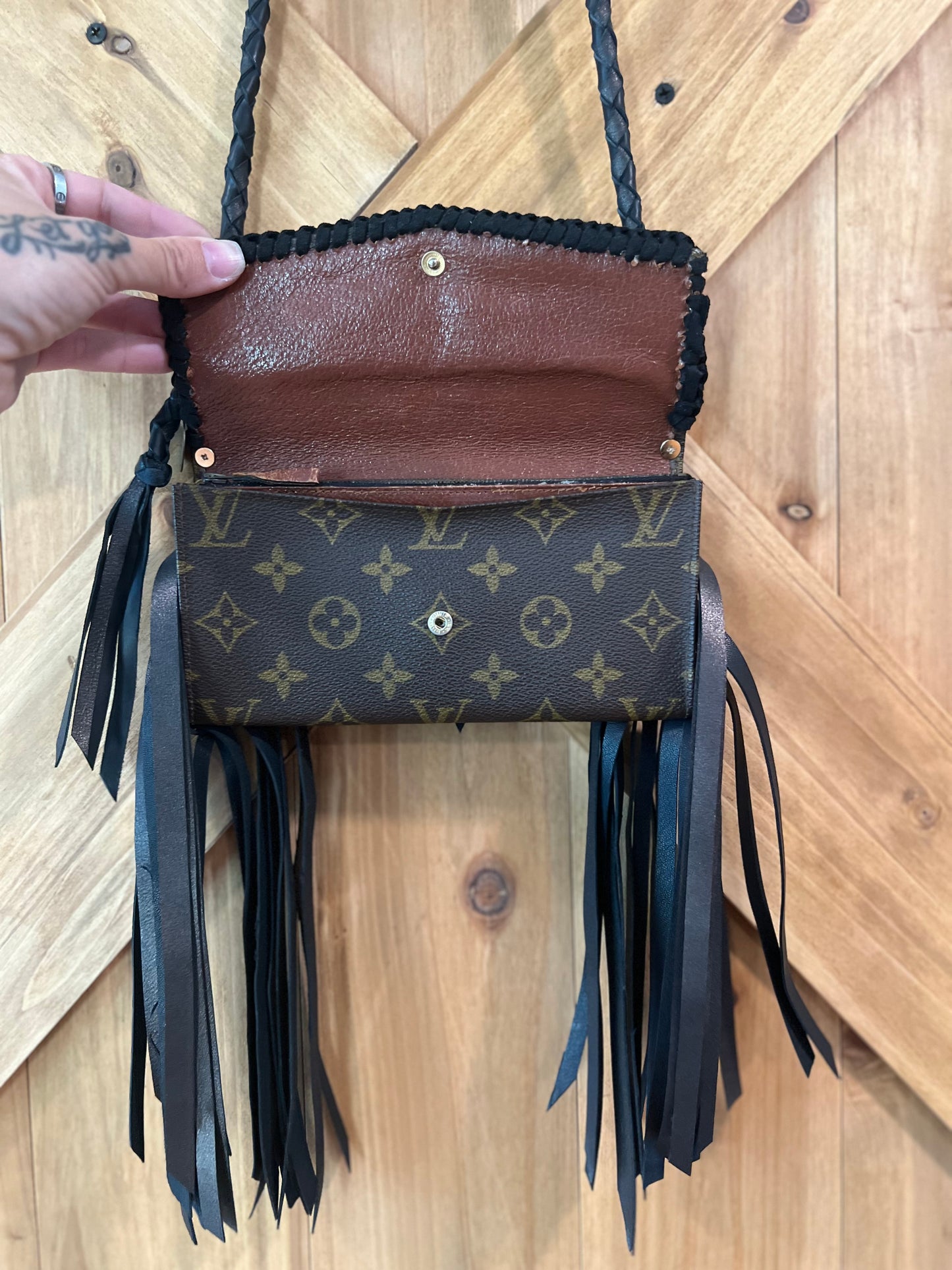 Vintage LV Wallet Crossbody
