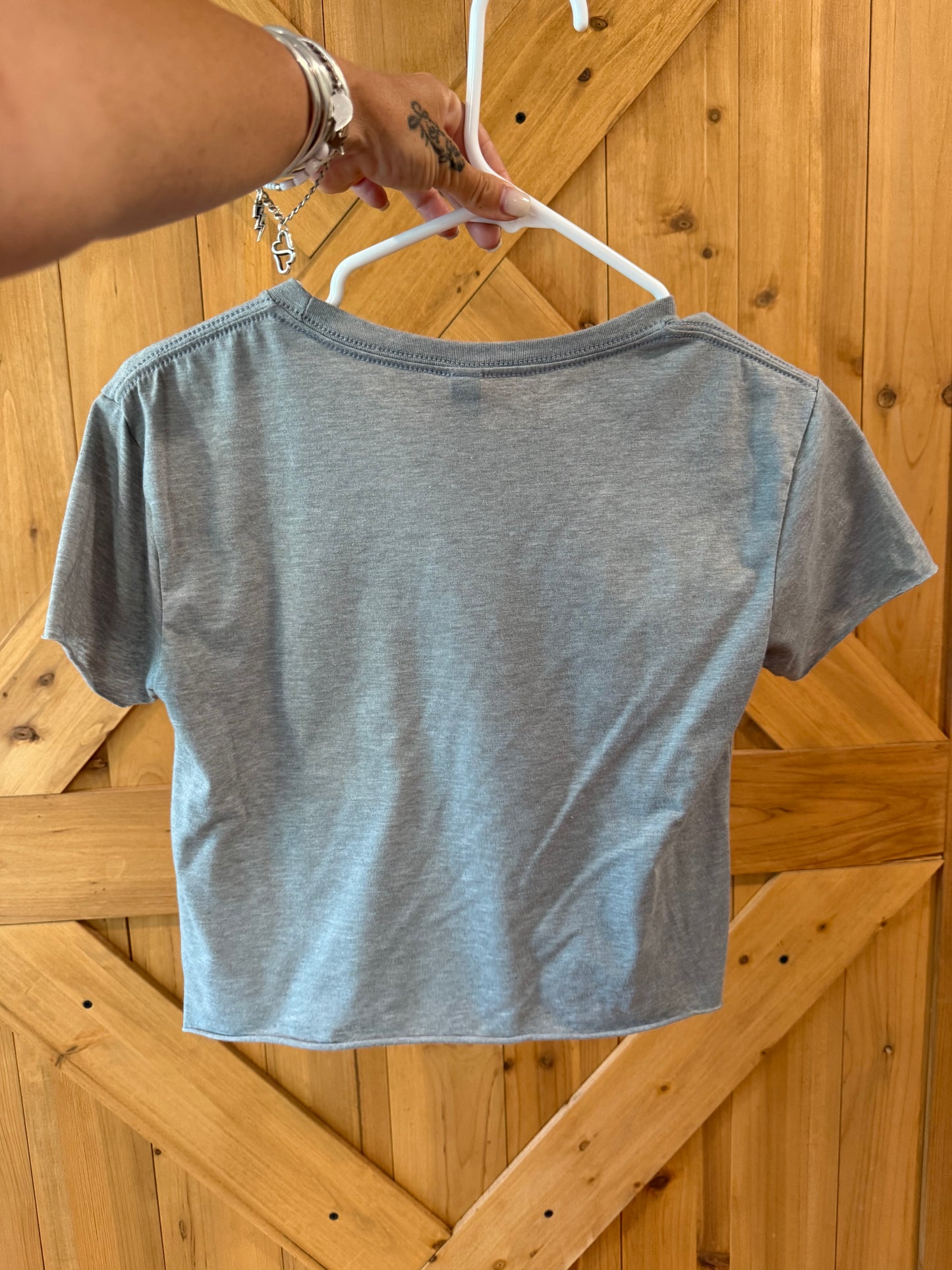 He’ll Is Other People Crop Tee