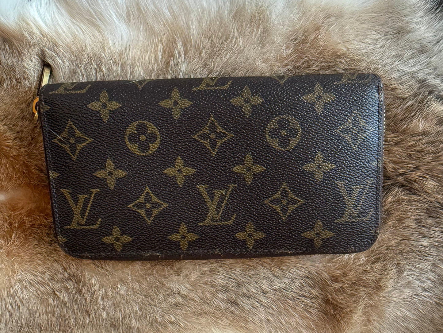 Louis Vuitton Monogram Zippy Wallet