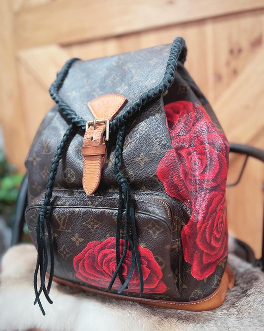 Vintage LV Montsouris GM Backpack