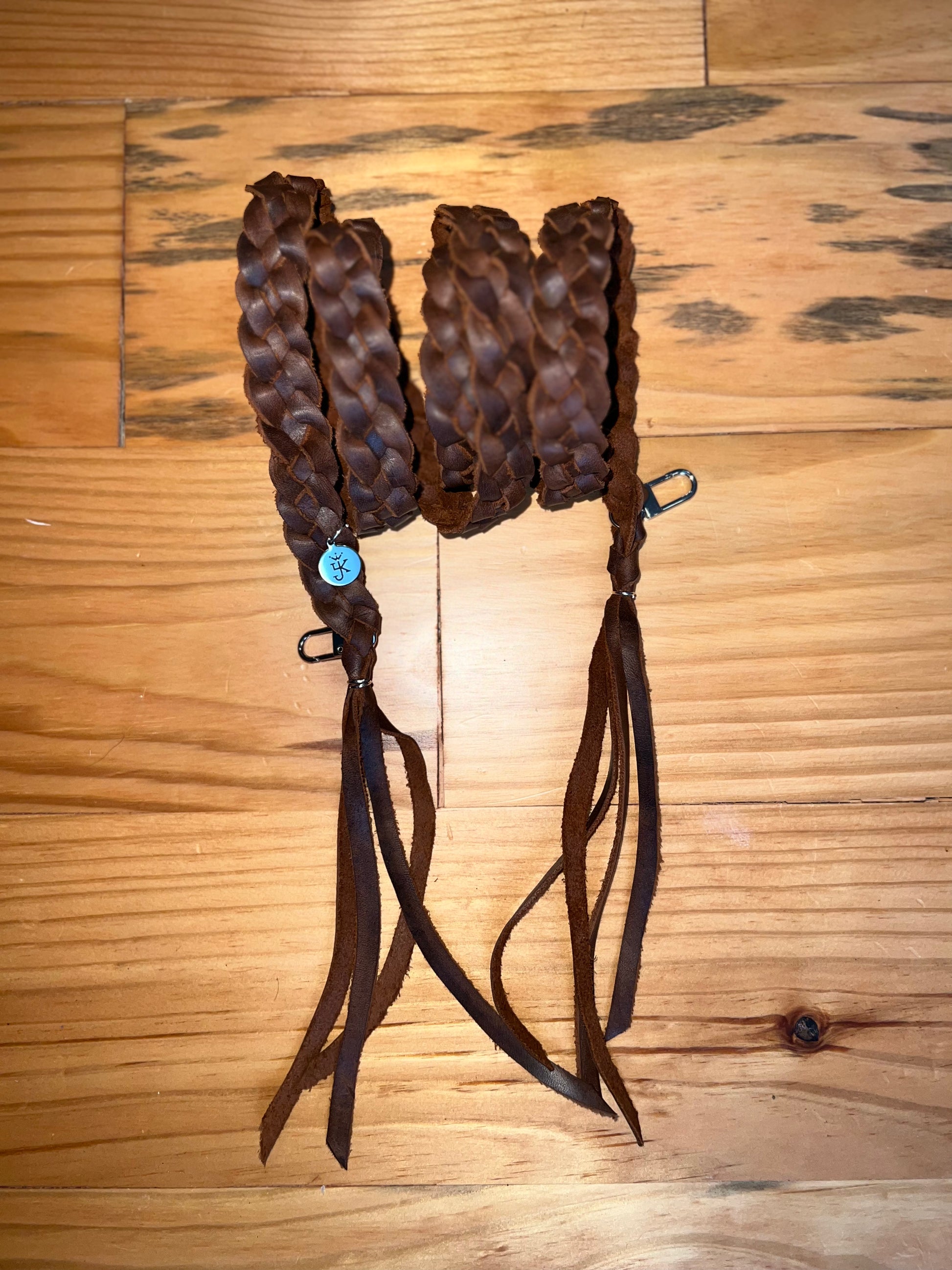 Custom leather top purse straps
