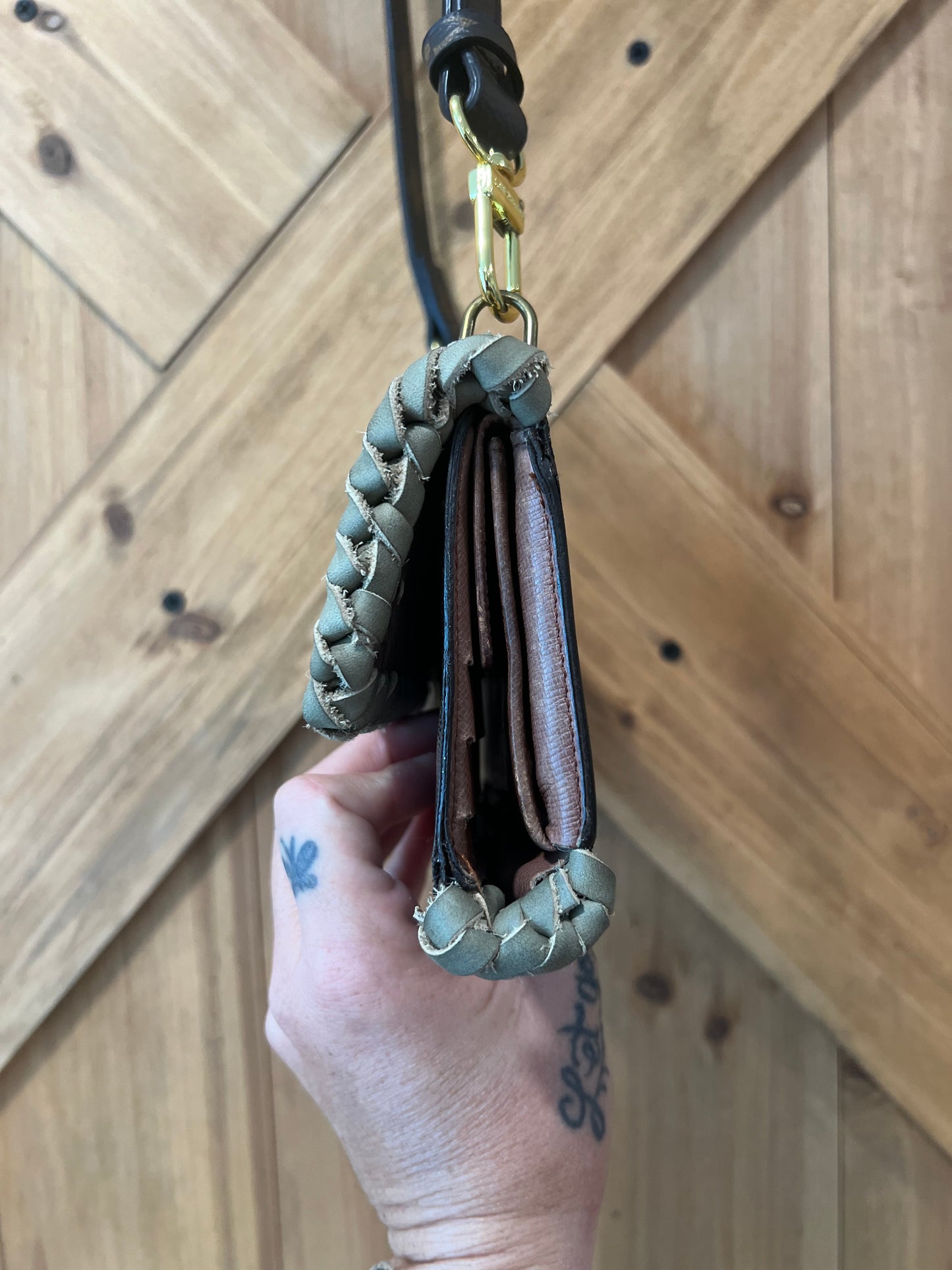 Vintage LV Wallet Crossbody