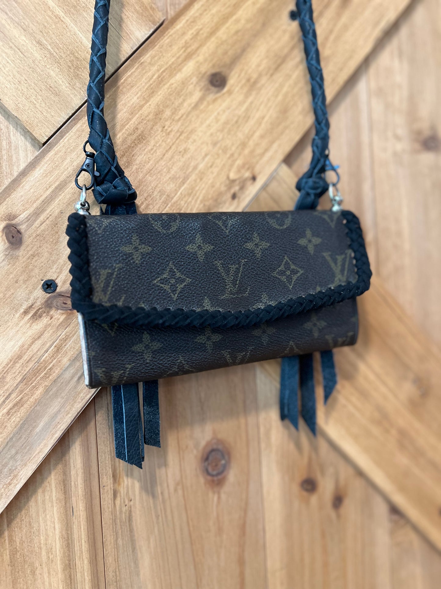 Vintage LV Monogram Wallet Crossbody