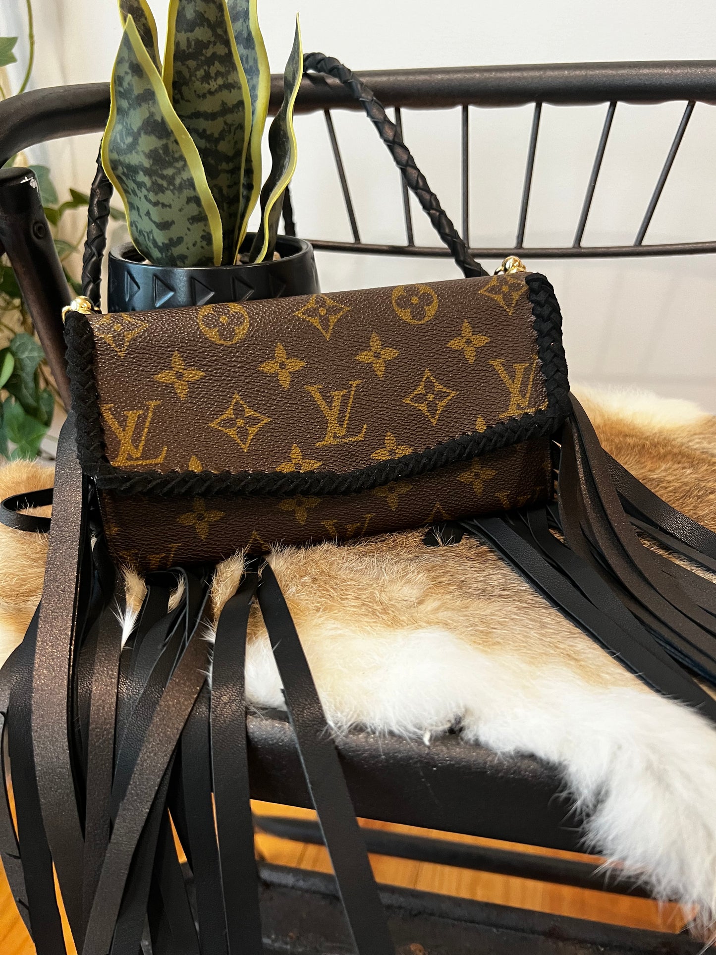 Vintage LV Wallet Crossbody