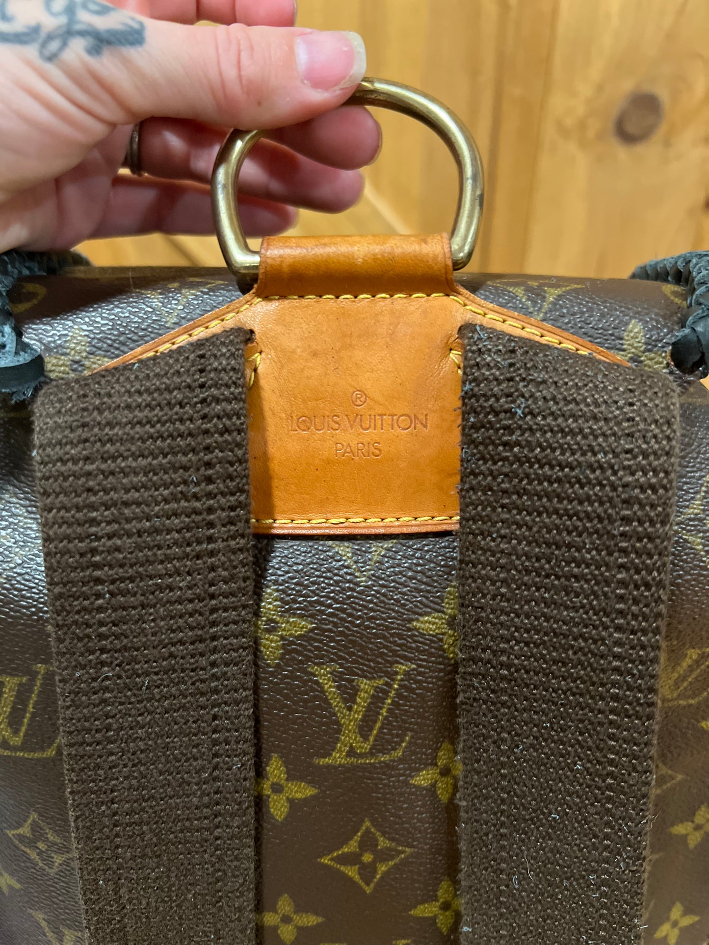 Vintage LV Montsouris GM Backpack