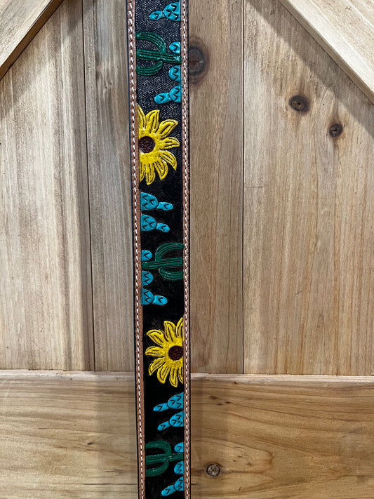 Cactus & Sunflower Crossbody