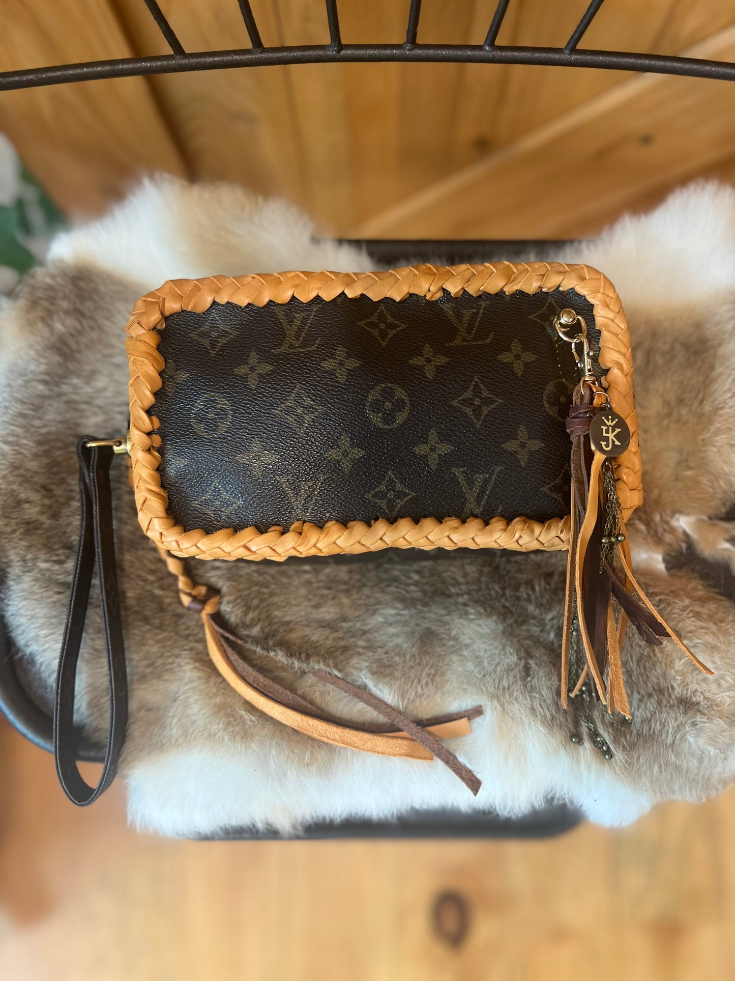 Vintage LV Wristlet