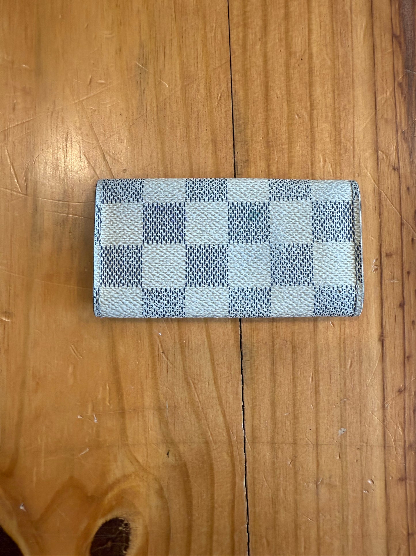 Small Damier Azur 4 Key Cles