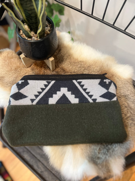 Olive Pendleton Pouch