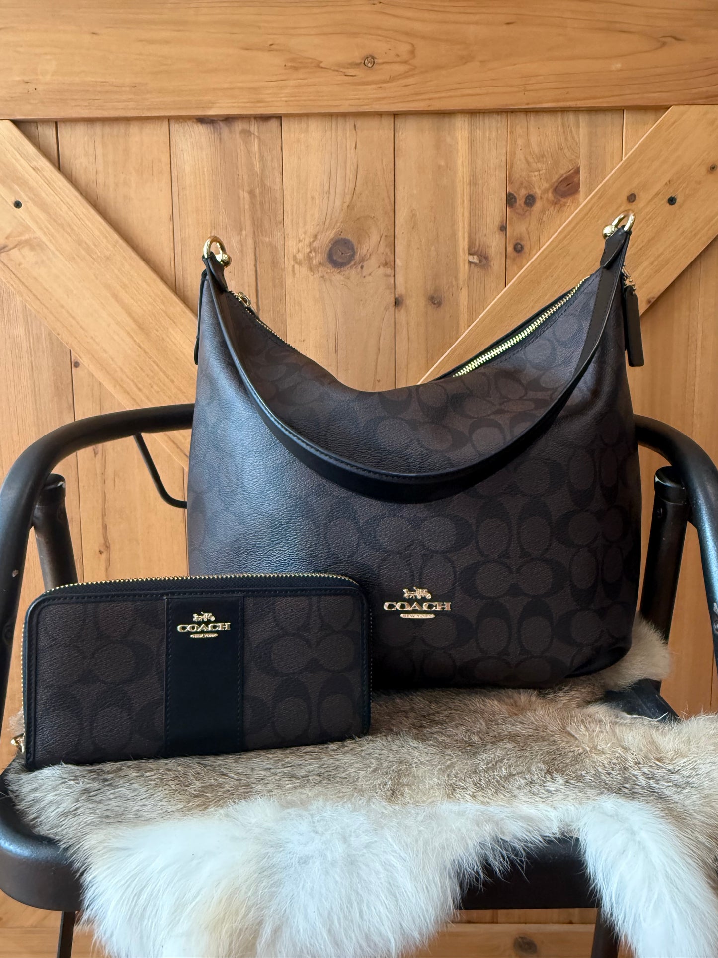Coach Teri Hobo Bag