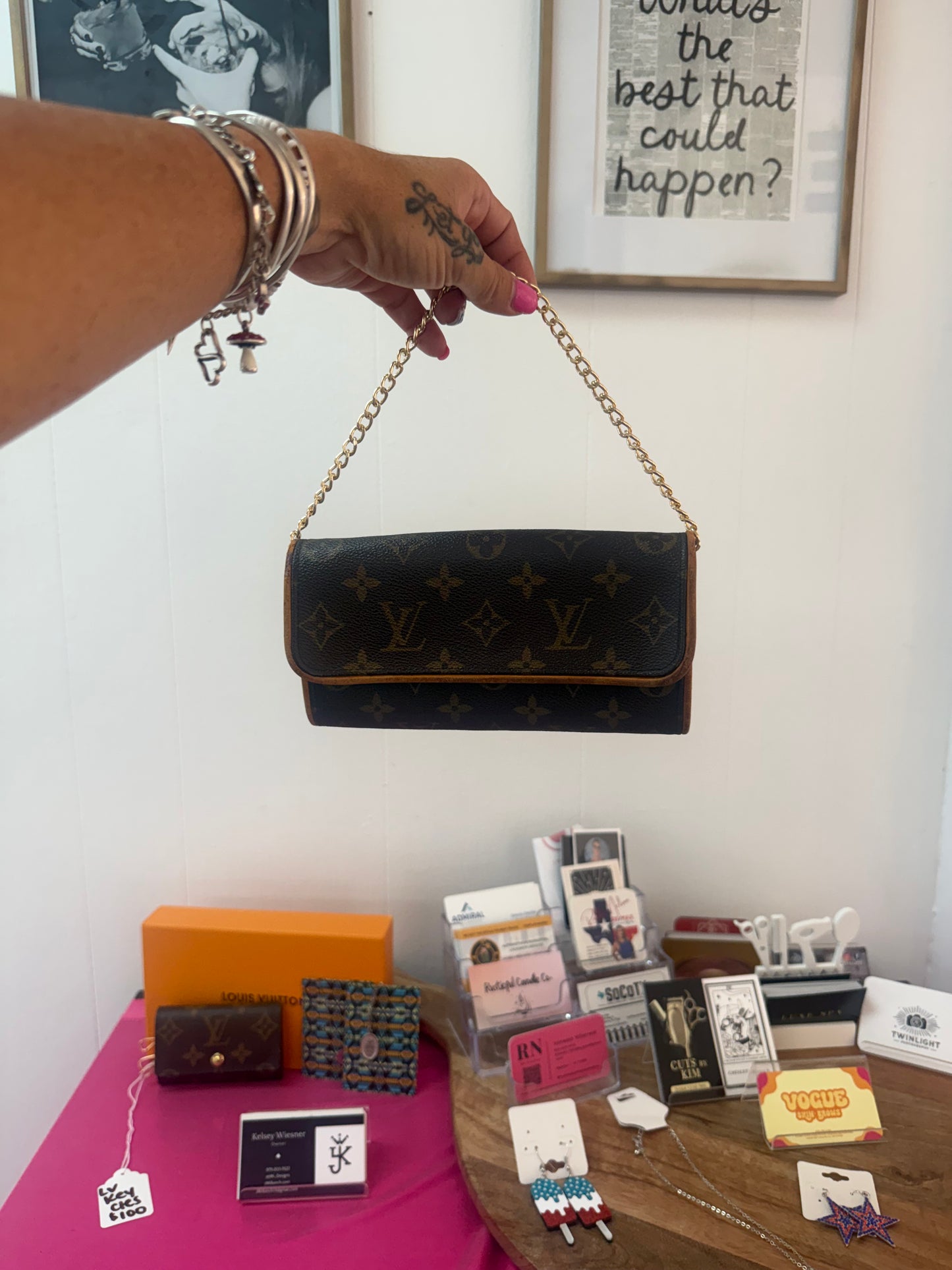 LV Pochette Twin PM
