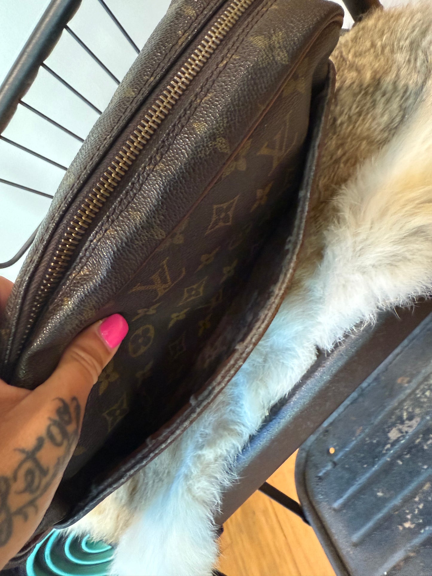 Louis Vuitton Monogram Compiegne 28 Clutch Bag