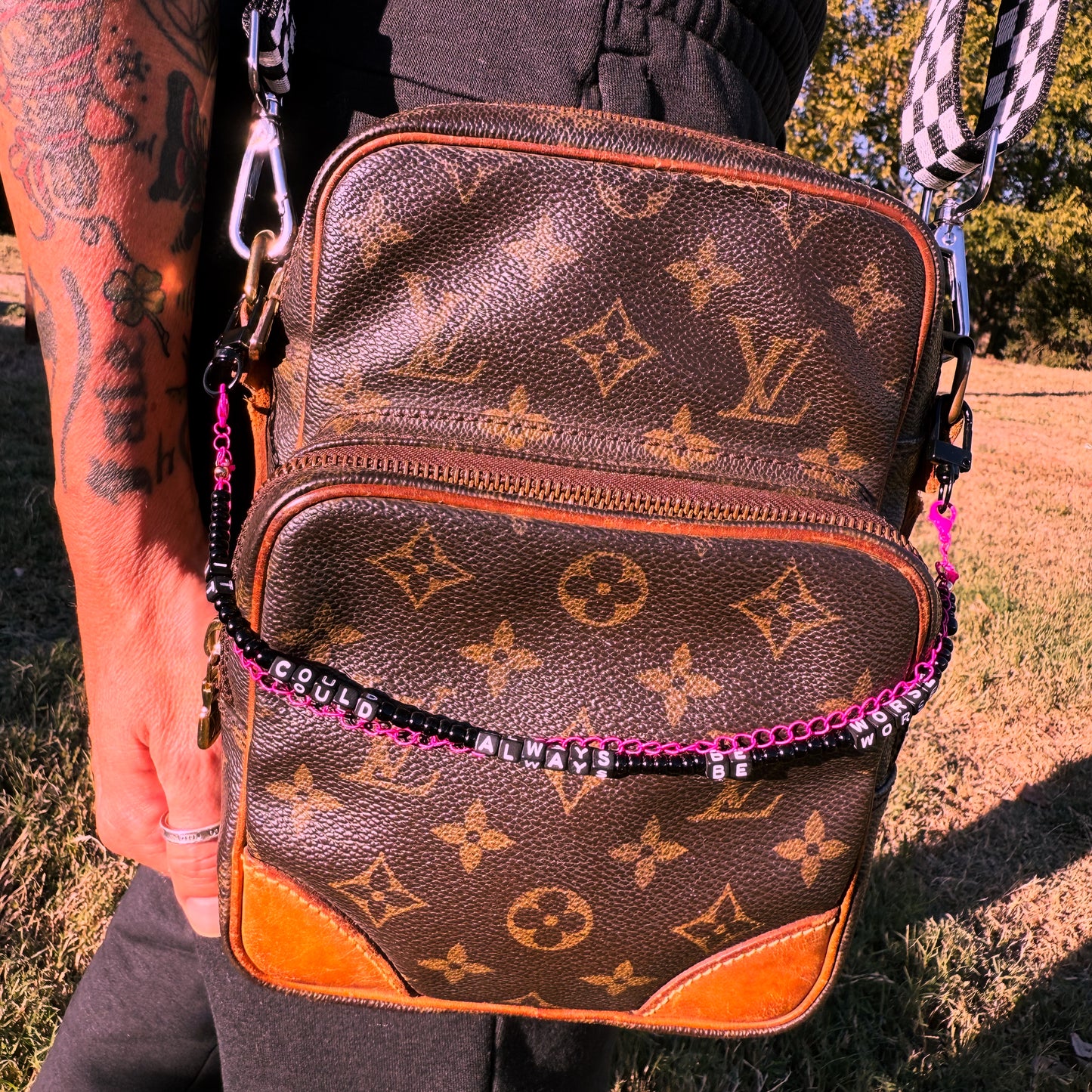 It Could Always Be Worse Purse Charm