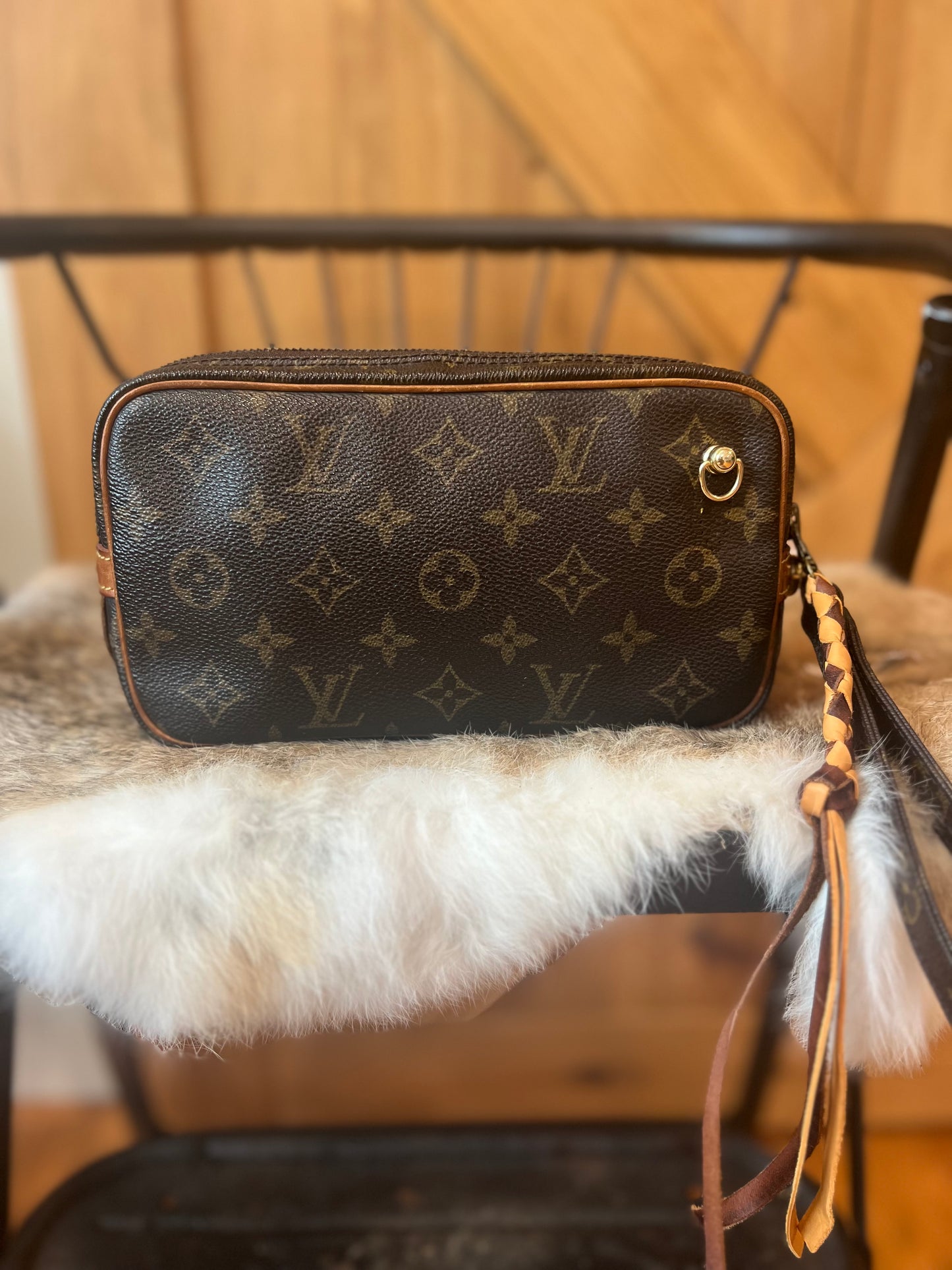 Vintage LV Wristlet