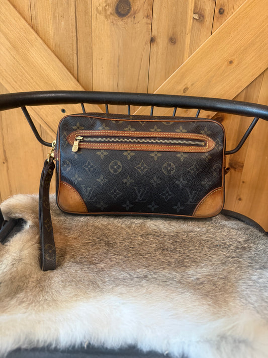 LV Vintage Marly Dragonne Wristlet
