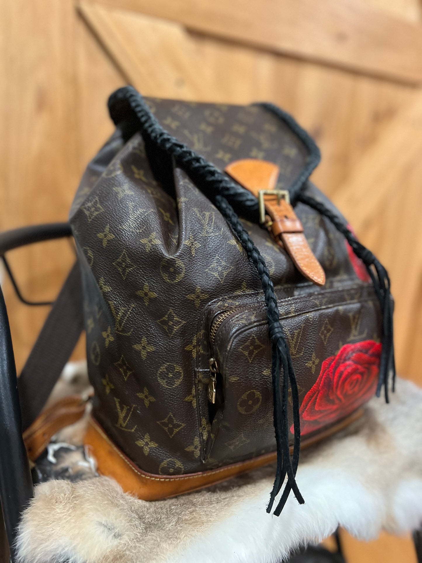 Vintage LV Montsouris GM Backpack