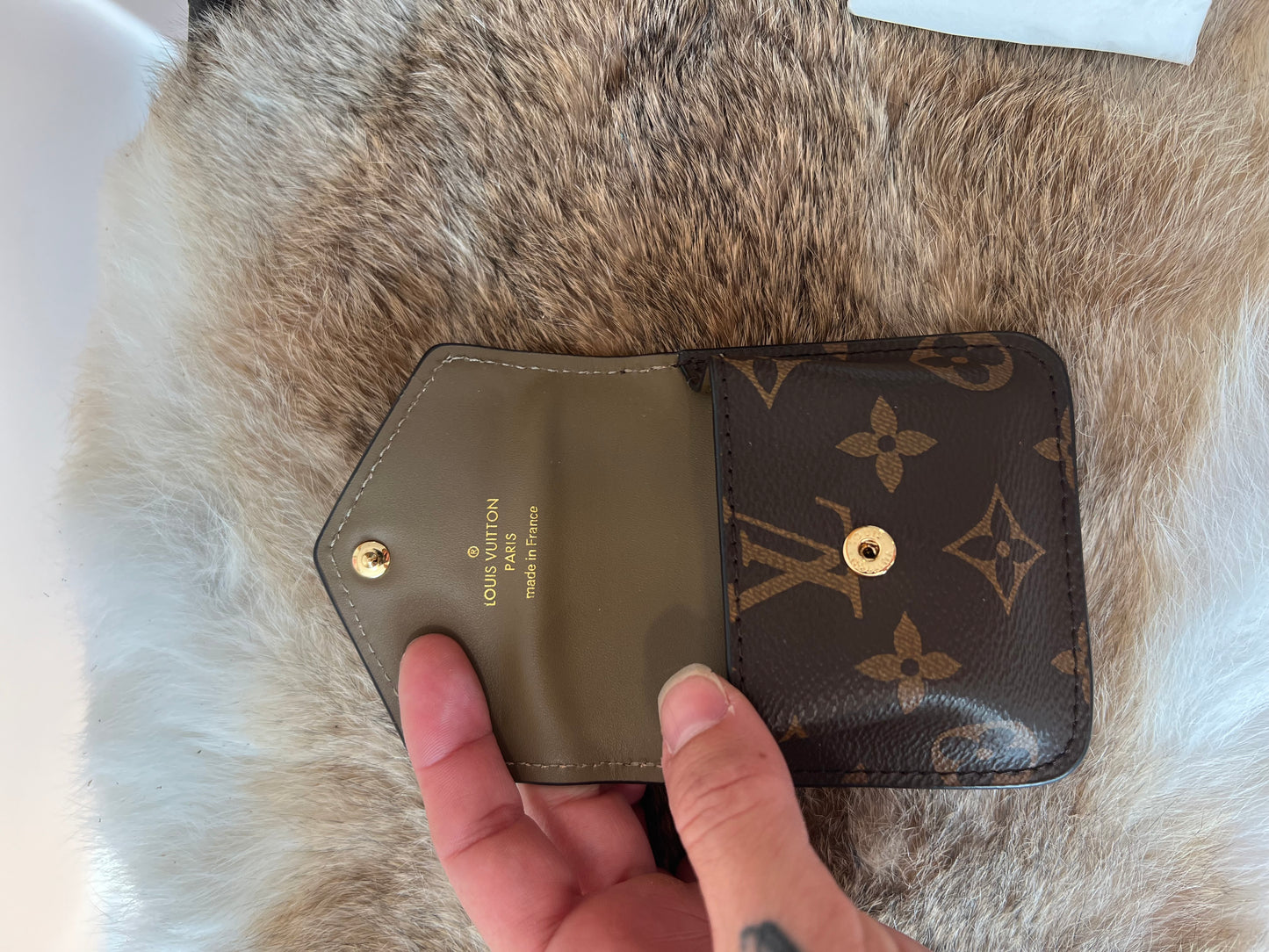 LV Crossbody Strap Pouch